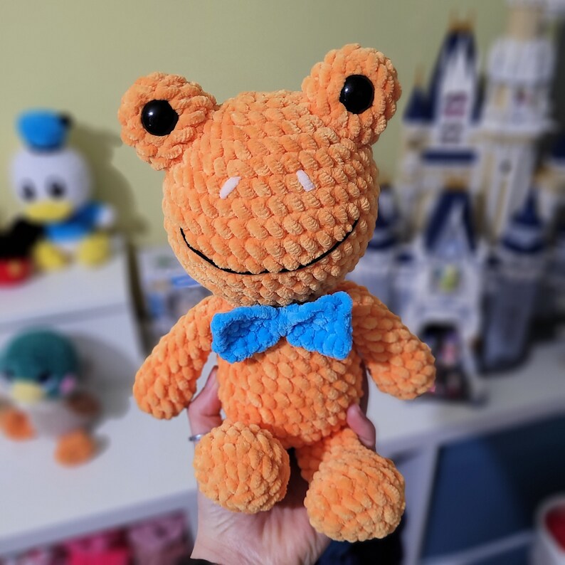 Jelly Frog Crochet Pattern Plushie Amigurumi Animal Crochet Etsy