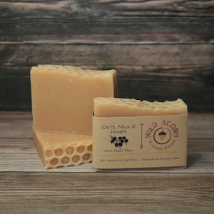 Oats, Milk & Honey Soap with Goat Milk