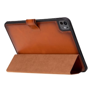 Custodia in pelle per iPad Pro 11" / 13" 2024, custodia personalizzata per iPad Pro 11", custodia in pelle con supporto per Apple iPad Pro 13", cover per iPad Pro 11" 2024, regalo