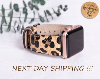 Banda de cuero para Apple Watch 38 mm 40 mm 41 mm 42 mm 44 mm 45 mm, correa para Apple Watch, iWatch Band, pulsera Apple Watch, banda para mujeres, banda personalizada