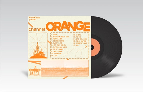 Frank Ocean - Channel Orange (concept Print) - Etsy
