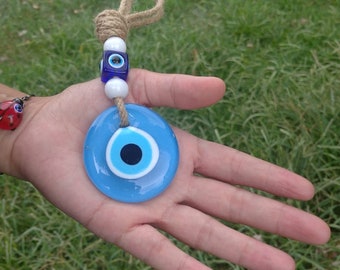 Evil Eye,valentine's day,Evil Eye Wall Hanging,Home Decor,Wall Decor,House Protection Charm,Evil Eye Wall Hanging,Turkish Evil Eye
