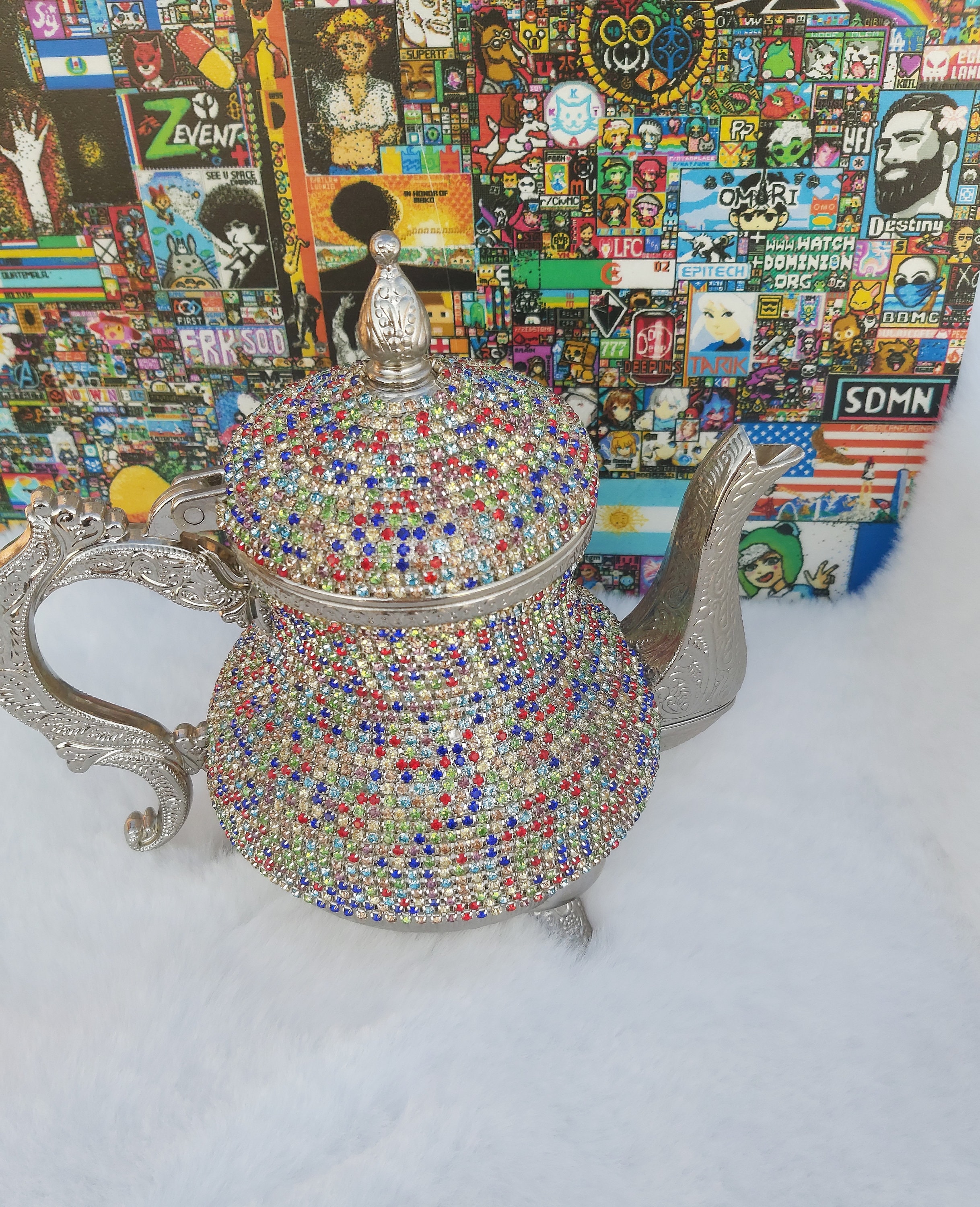Swarovski Tea Set - Etsy