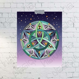 Giclee Print, &quot;Eternity Knot&quot;, unframed, FREE shipping within the USA!