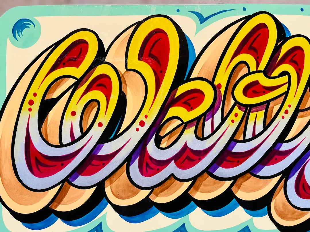Waltzer Lettering Traditional Fairground Art Waltzer Sign - Etsy UK