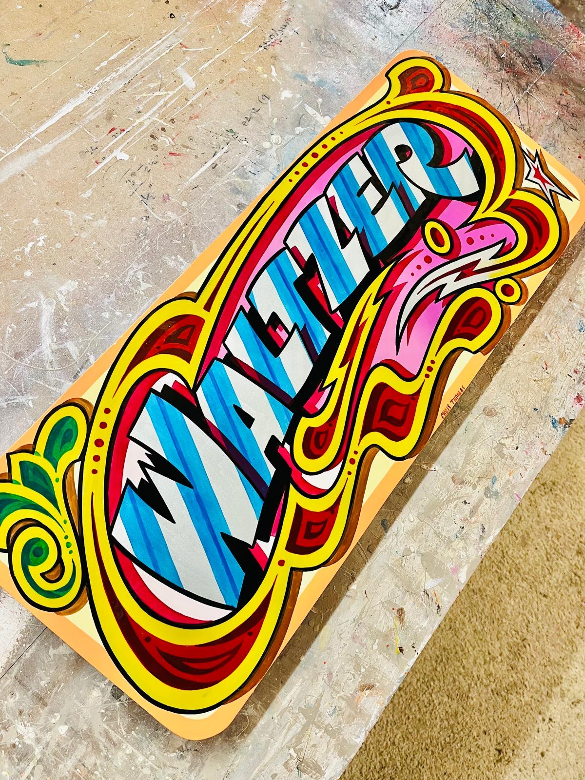 Waltzer Lettering Traditional Fairground Art Waltzer Sign - Etsy UK