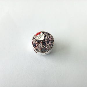 PANDORA Charm Christmas Joy Sterling Silver retired