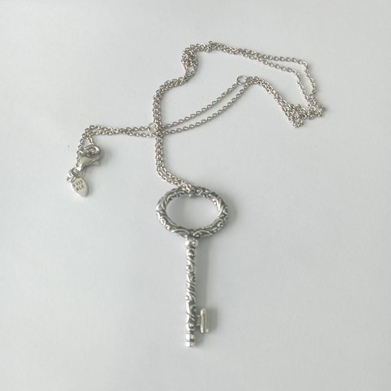 New Pandora Rose Regal Key Necklace 50cm