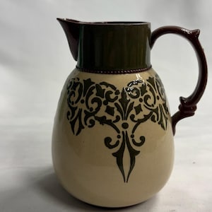 Antique Lovatt & Lovatt Langley Ware Stoneware Pitcher