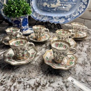 イギリス COALPORT インディアンツリー　アンティーク 5点セット Coalport indian tree - Etsy 日本