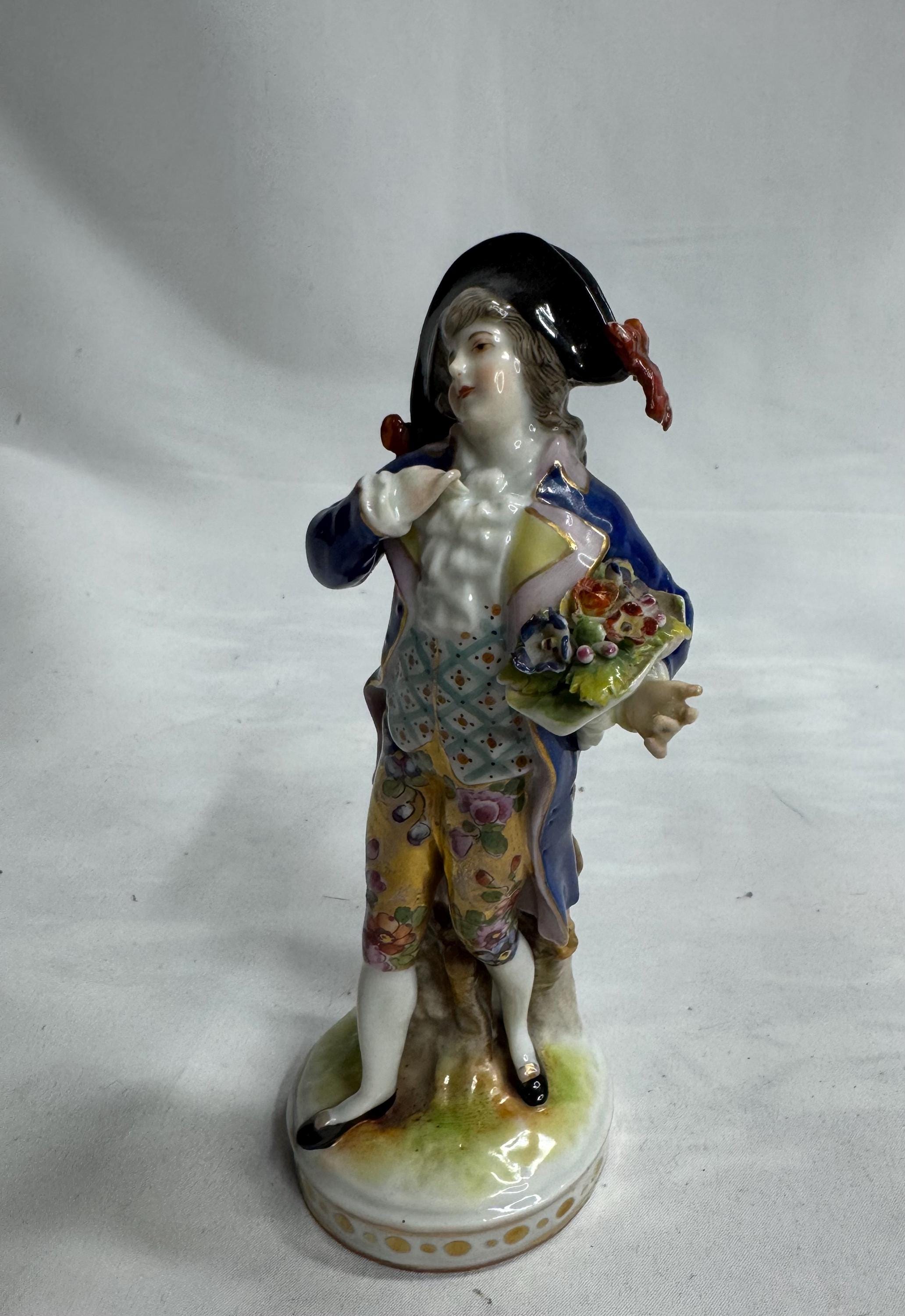 Volkstedt Porcelain Figurines - Etsy