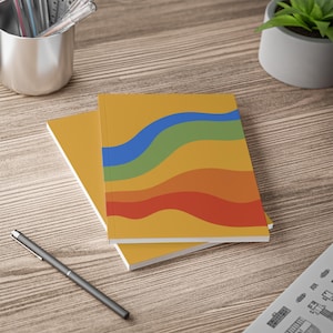 Miękka okładka Notatnik, A5 Dziennik - Estetyczny Bullet Journal, Notatnik dla Pisarzy, Szkicownik, Planer 2025, Biuletyn Świąteczny Prezent