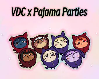 TWST VDC x Chiikawa Pajama Parties Sticker