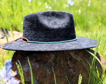 3mm Turquoise Bead Adjustable Hatband