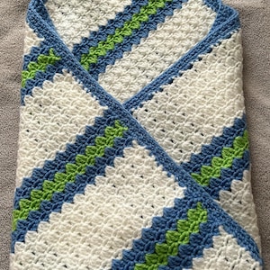 Handmade Crocheted Baby Blanket