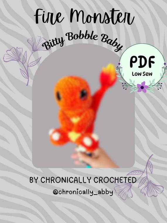 Char Fire Elemental Crochet Pattern Amigurumi