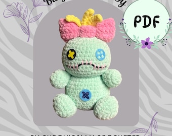 Szydełkowe Przyjaciele Ohana | Amigurumi | Lalka Voodoo l Monster | Ręcznie robione | Wzór szydełkowy w formacie PDF