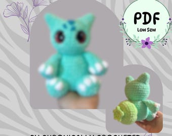 Bulby Crochet Pattern  | Low Sew Amigurumi Pattern | Bitty Bobble Baby | PDF | Mon Trader Series | Advnaced Beginner