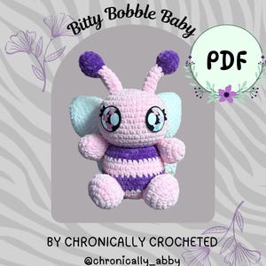 Crochet Butterfly Pattern | Amigurumi | Spring Monarch | Insect | Easter | Handmade | PDF Crochet Pattern | Baby Butterfly | Wings of joy