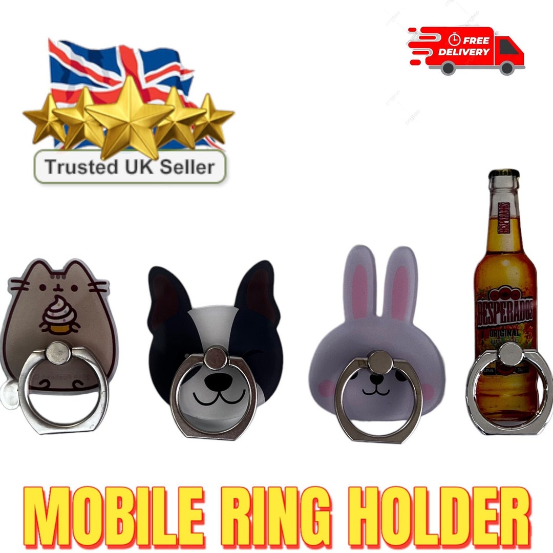Mobile Phone Ring Holder Finger Grip 360degree Stand Mount for Mobile