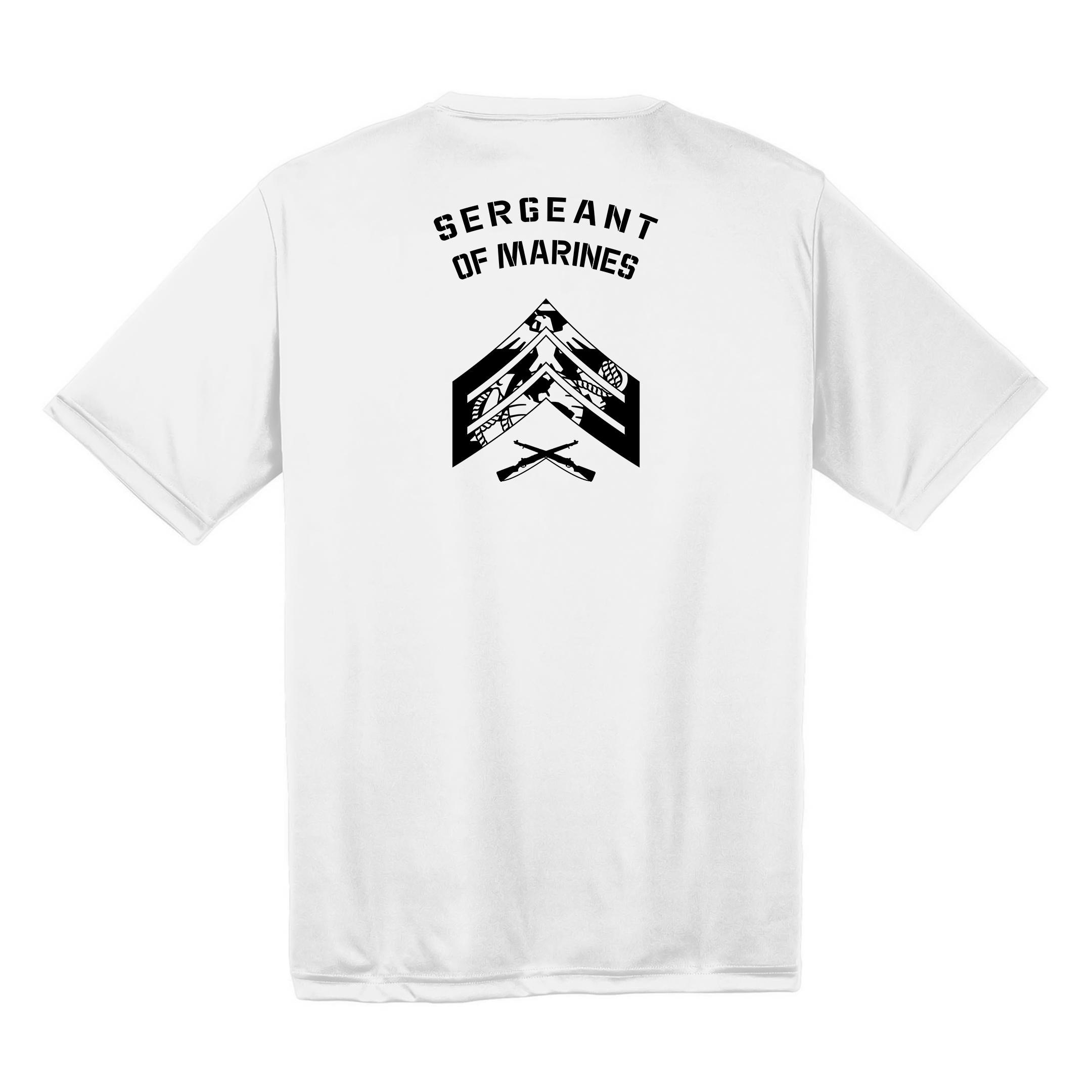 E5 Sergeant Of Marines Drifit Shirt #1