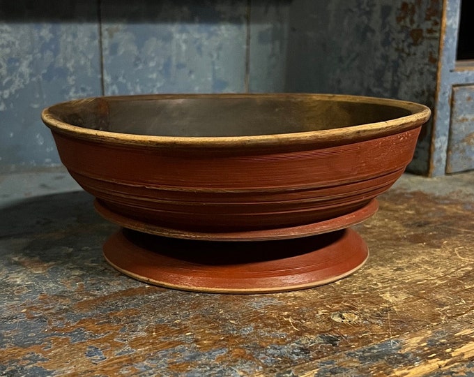 17/1800s RUSTIC Antique Norwegian bread / serving stand, Rare Museum Quality Collectible norsk heritage antique, folkart folk art Norway