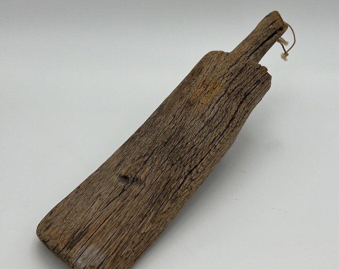 17/1800s RUSTIC antique Norwegian Washing paddle, Scandinavian farmhouse tool, handcrafted, cabin / farmhouse / country style home decor