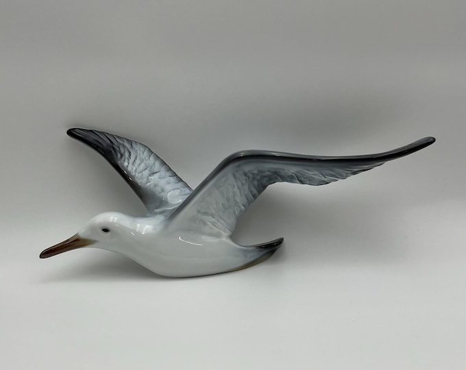 41.5cm LARGE "Seagull" relief wall hanging Figurine, Norwegian design, high quality nordic style interior, collectible