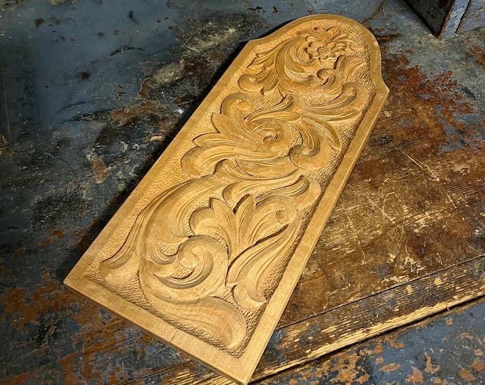 Dated 1998 Vintage Norwegian handcrafted Cutting Slicing Board/Wall Decor. Telemark rosemaling pattern Norway folkart, kitchen cabin decor.