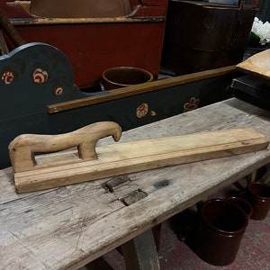 Antique Norwegian mangle board with horse handle, Norway/Scandinavian folkart folk-Art, Christmas gift, Rustic country styleNorsk heritage