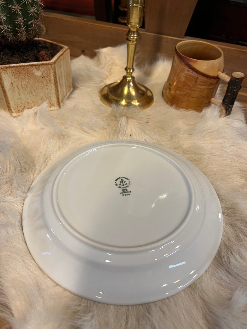 Porsgrund Nisse Porcelain Plate - Thumbnail 3
