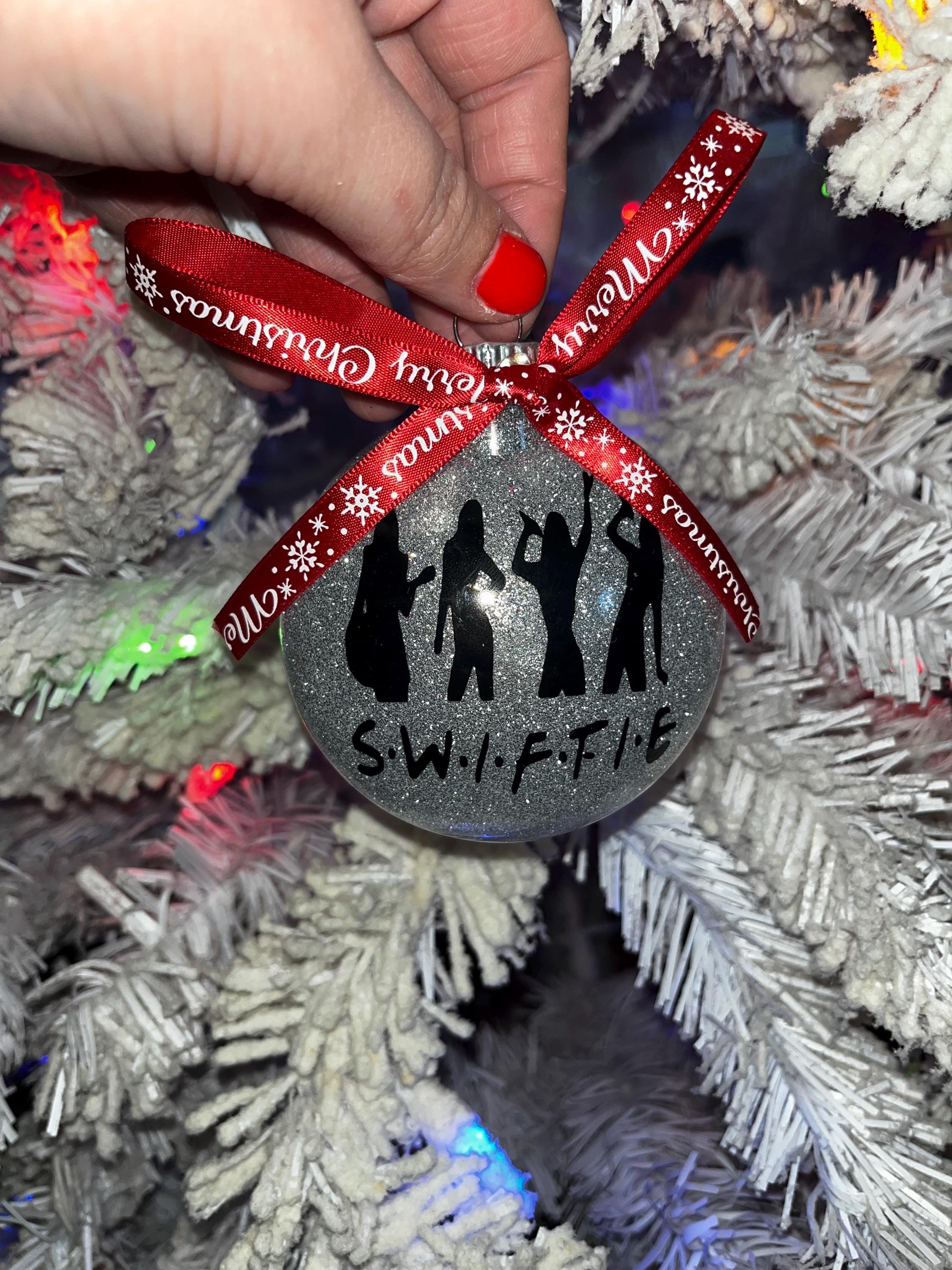 Taylor's Swift Christmas Ornament - Etsy Canada