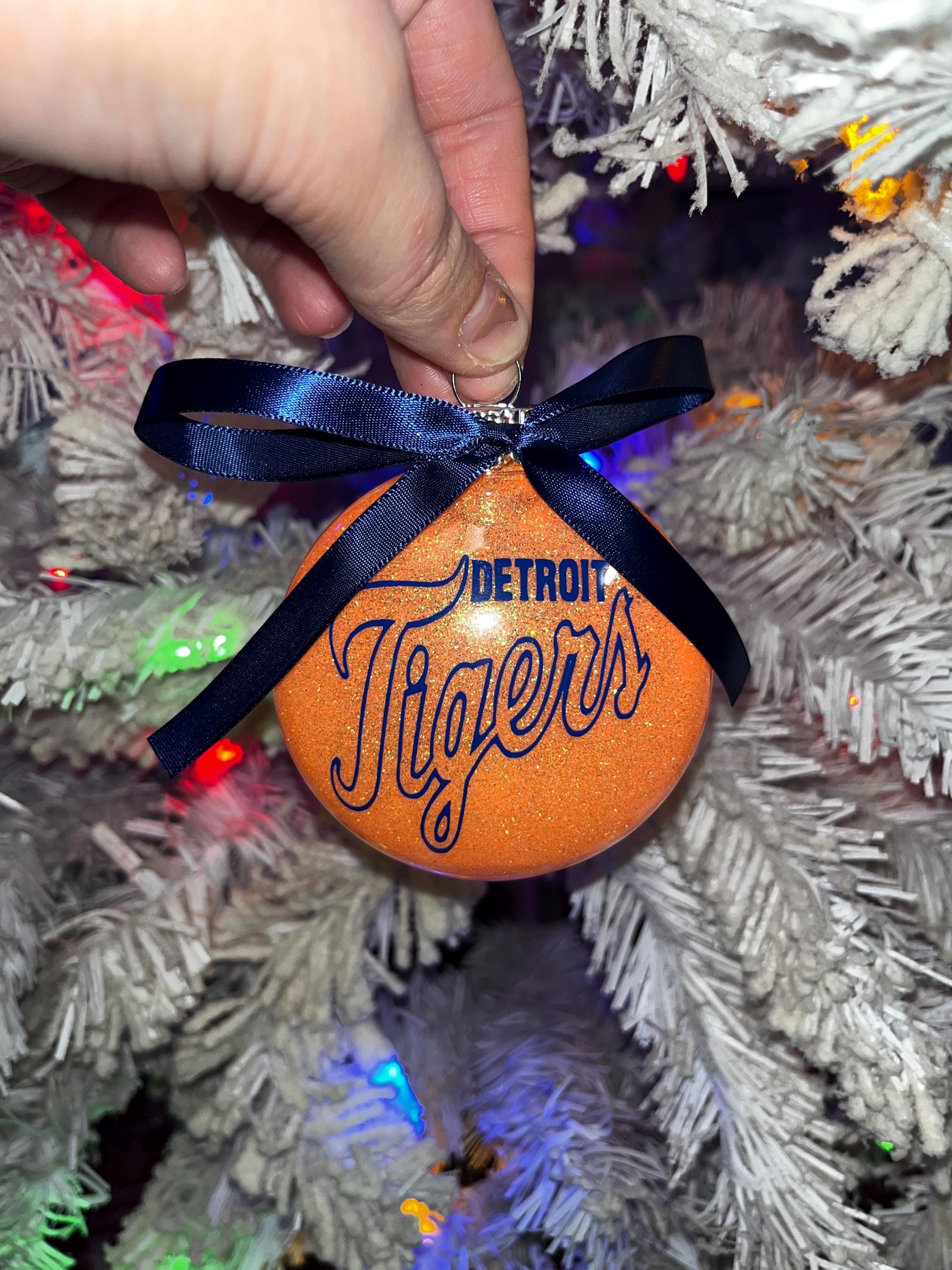 Detroit Tigers Ornament - Etsy