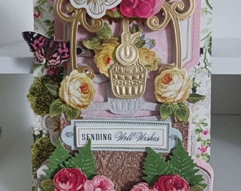 Birthday Wishing Well handmade card