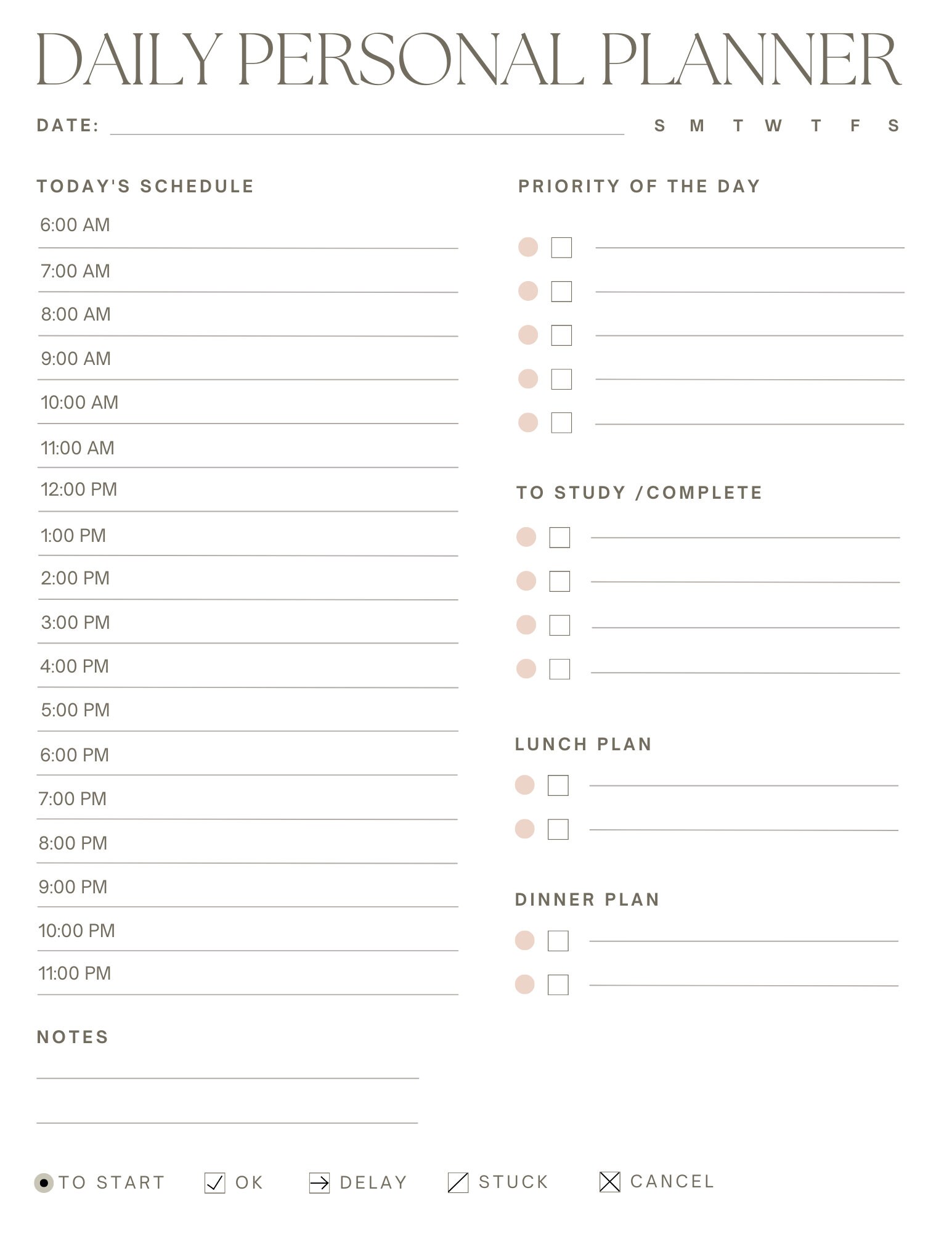 Law School Planner Printable PDF Law Student Planner Etsy