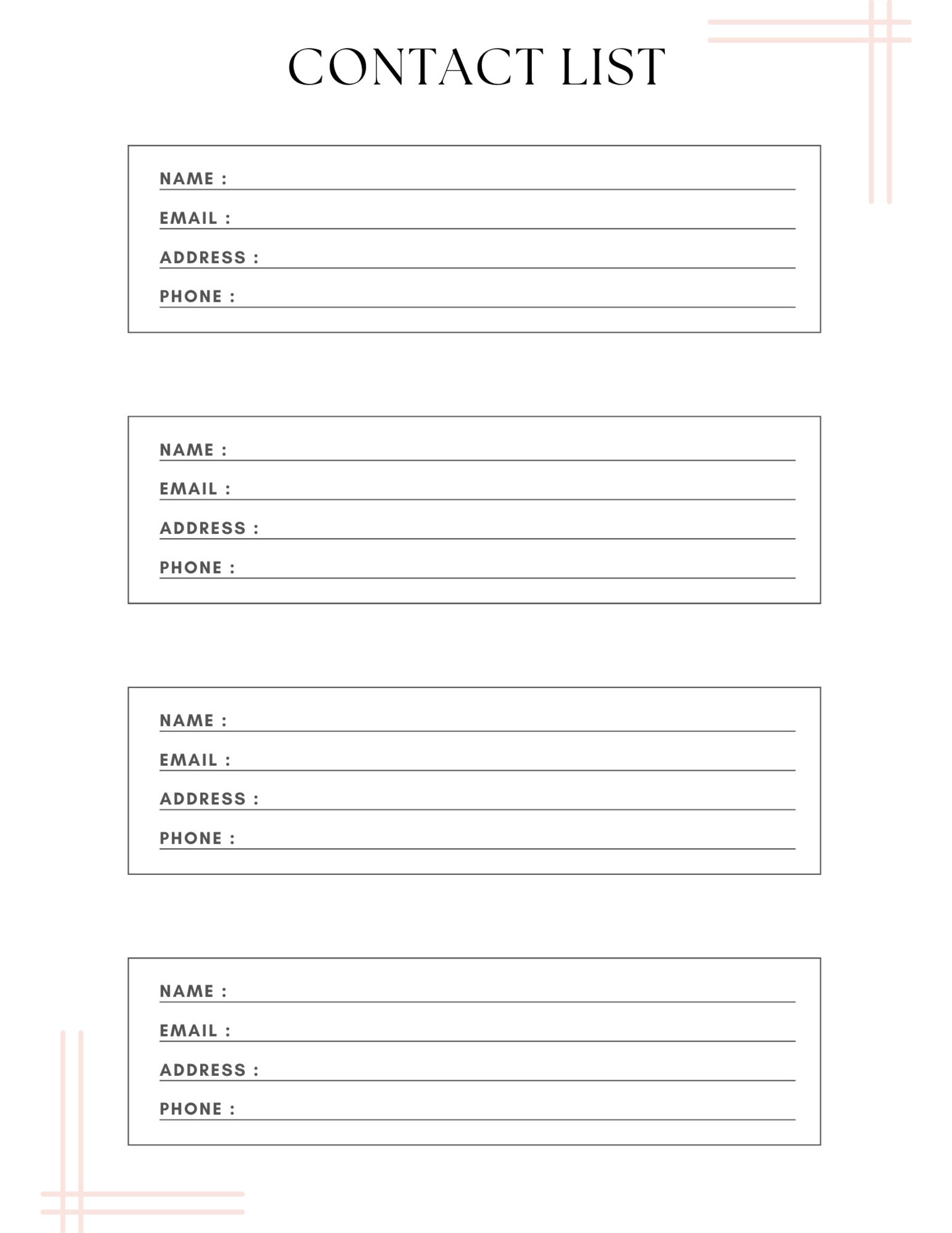 Case Organizer Bundle (organization Paperwork for Attorneys and ...