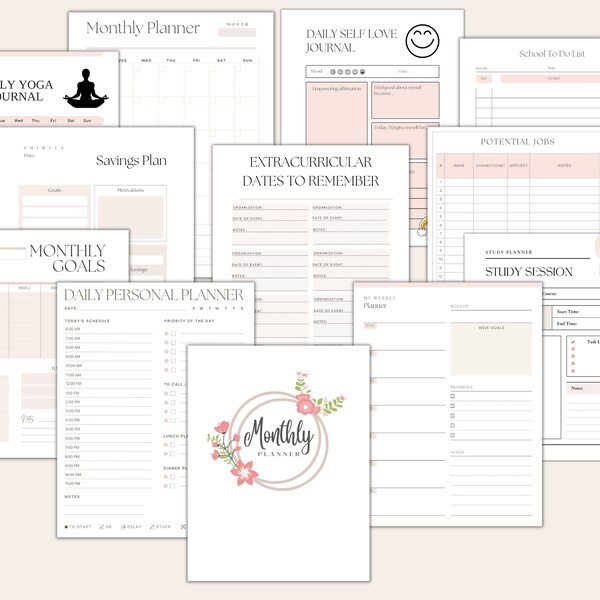 Law School Planner Etsy