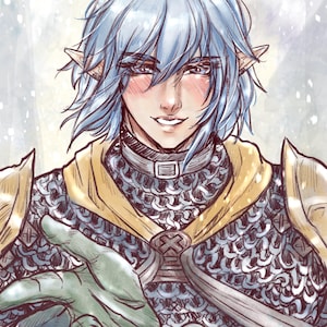 FFXIV Character Art Print