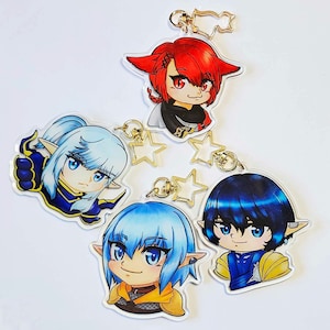FFXIV acryl sleutelhangers