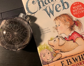 Charlotte's Web Snow Globe Ornament