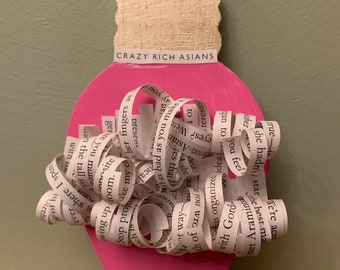 Crazy Rich Asians Curly-Cues Light Bulb Ornament