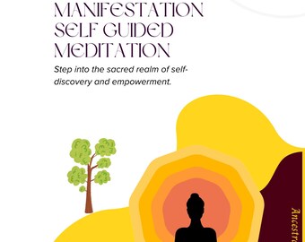 Manifestation Guided Meditation – Self-Guided 6-Minute Digital Download for Abundance & Goal Setting