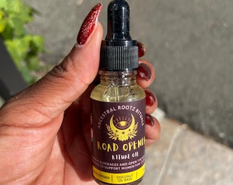 Road Opener Ritual Oil | Spiritual Oil for Removing Blockages | Open Roads, Luck & Opportunity