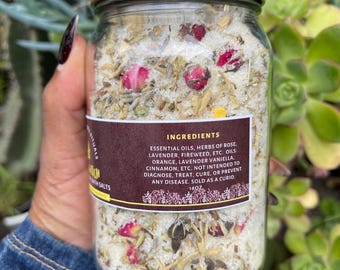 Honey Witch Ritual Bath Salts for Sweetening Your Life | Love, Magnetic Attraction, Luck & Soft Power Energy Soak