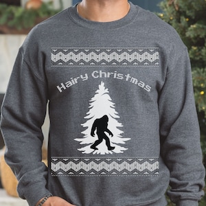 Hairy fat man christmas sweater deals