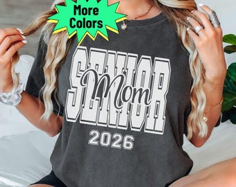 Senior Mom 2027 Shirt: Proud Mom Graduation Tee