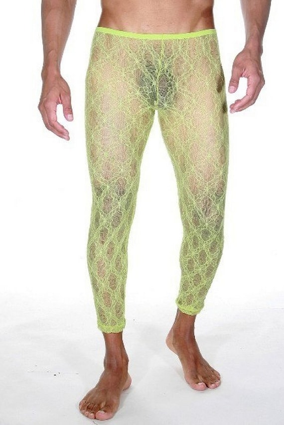 Mens see through leggings sale