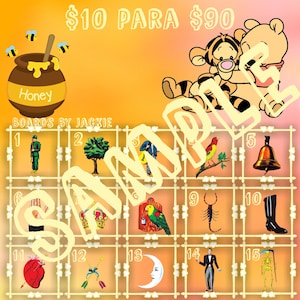 Loteria boards