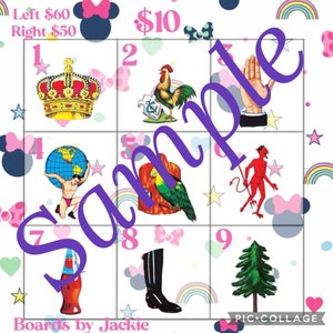 Loteria boards