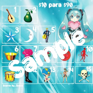 Loteria boards